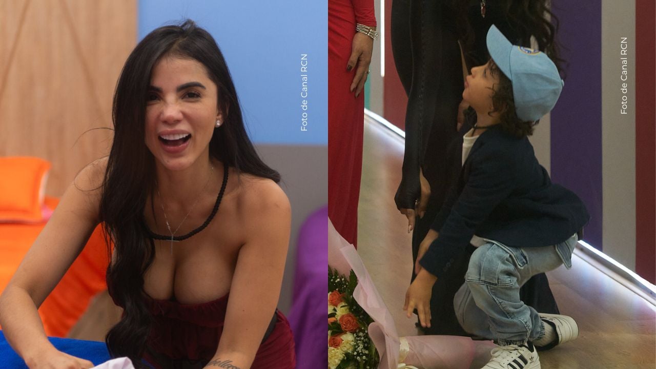 Valentino, hijo de Karina García hace un minivlog sobre su vuelo a Cartagena.