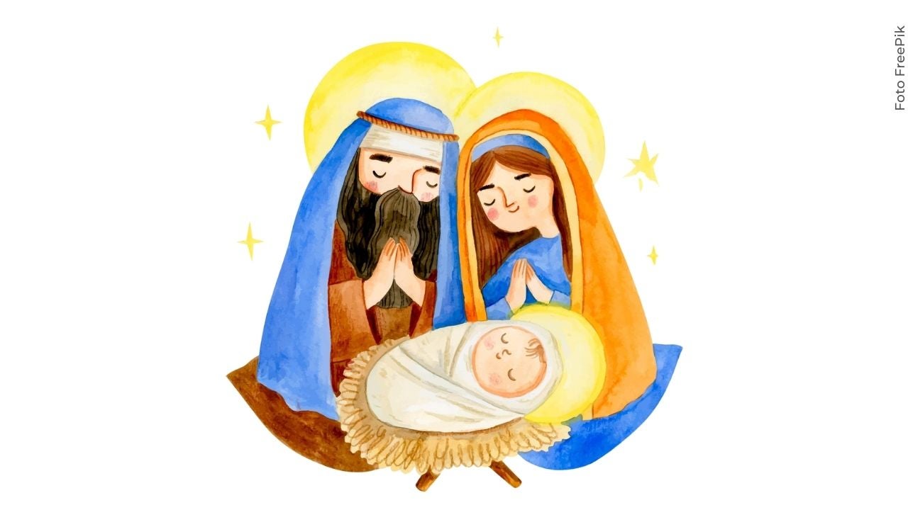El niño Jesús y su familia