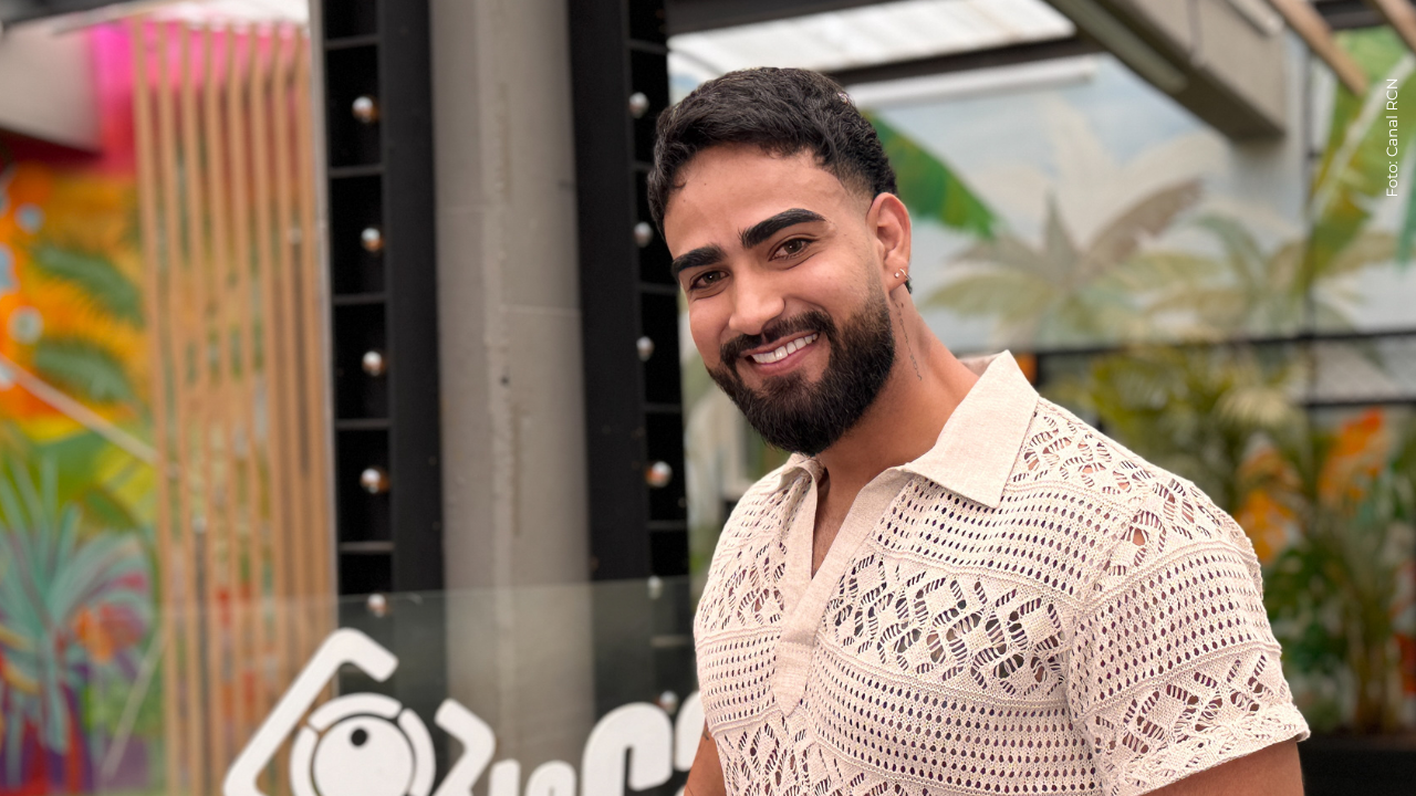 Él es Eldevin López, aspirante del quinto grupo de La casa de los famosos Colombia.