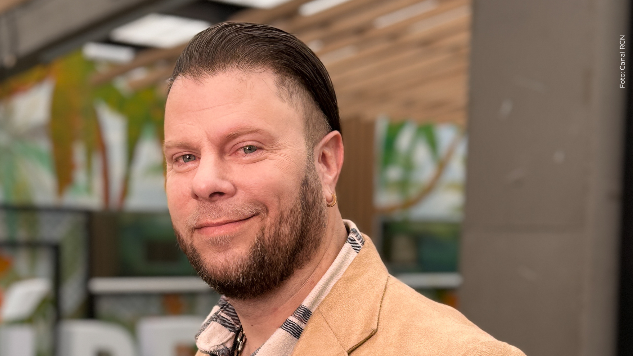 Él es Bruno Ponce, aspirante del quinto grupo de La casa de los famosos Colombia.