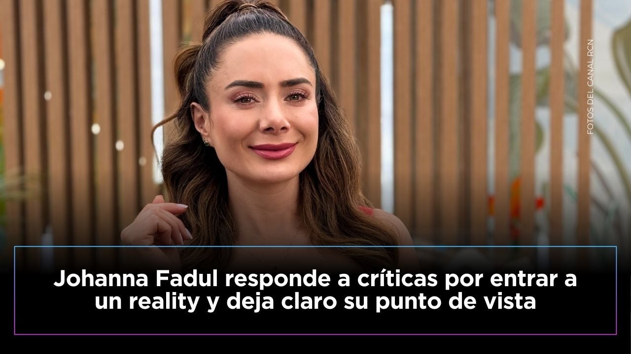 Johanna Fadul responde a quienes afirman que no tiene trabajo