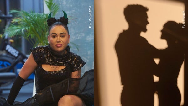 Captaron a Asaf Torres, supuesto novio de Yina Calderón, bailando con otra mujer