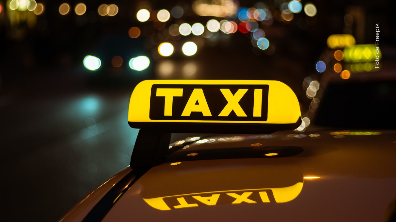 Taxi de noche.