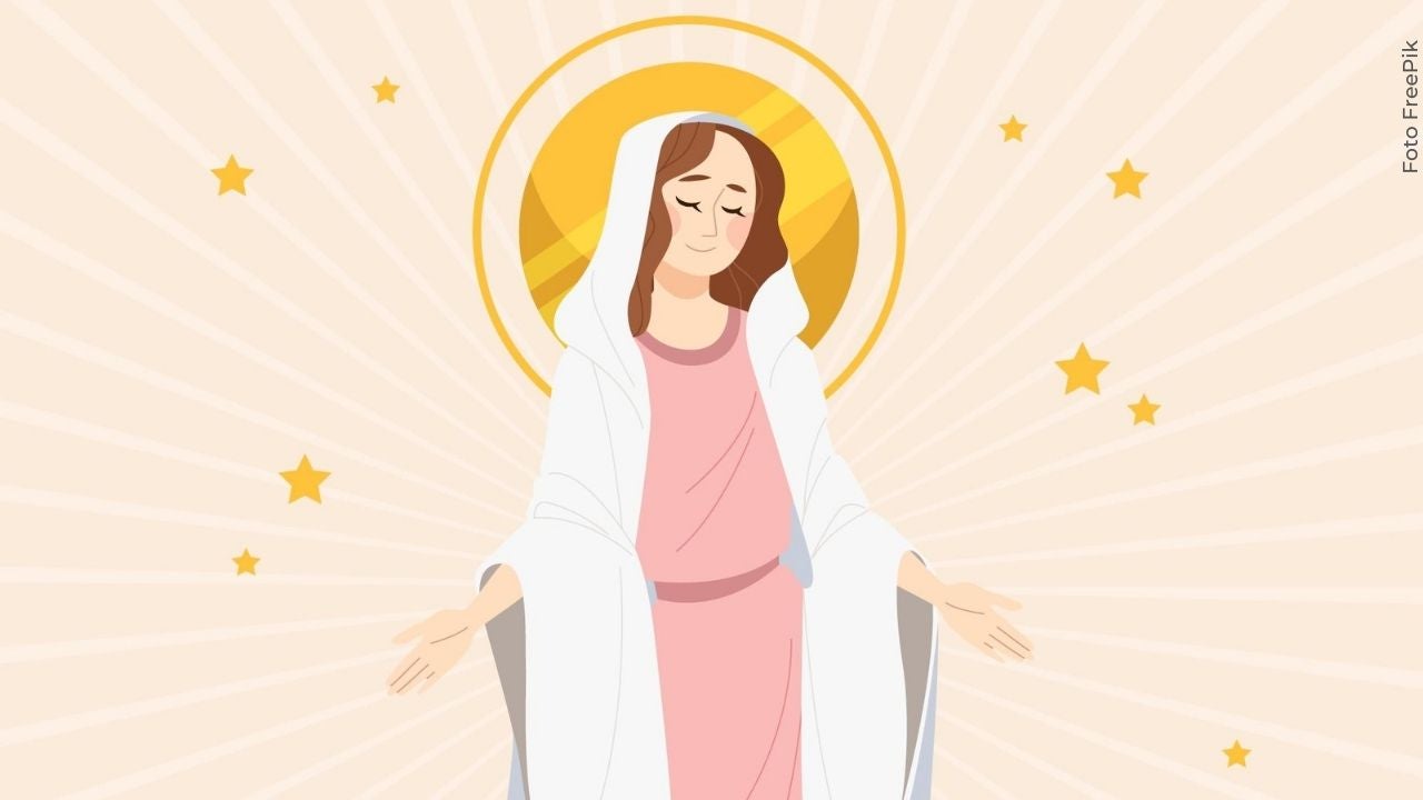 Oración de la Vírgen María en las novenas