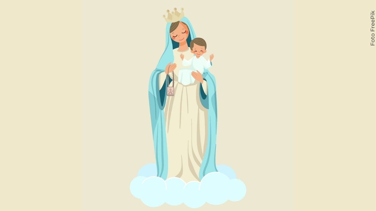 origen de la oración de la virgen maría