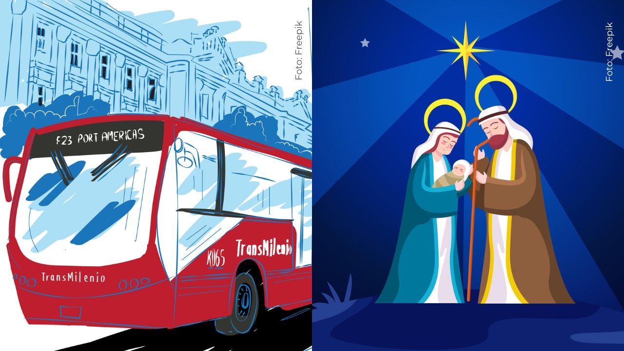 Viral: usuarios de TransMilenio rezaron la novena en uno de sus articulados