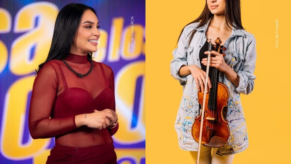 Hija mayor de Andrea Valdiri impacta con su talento para tocar el violín y fusionar ritmos Hija mayor de Andrea Valdiri impacta con su talento para tocar el violín y fusionar ritmos