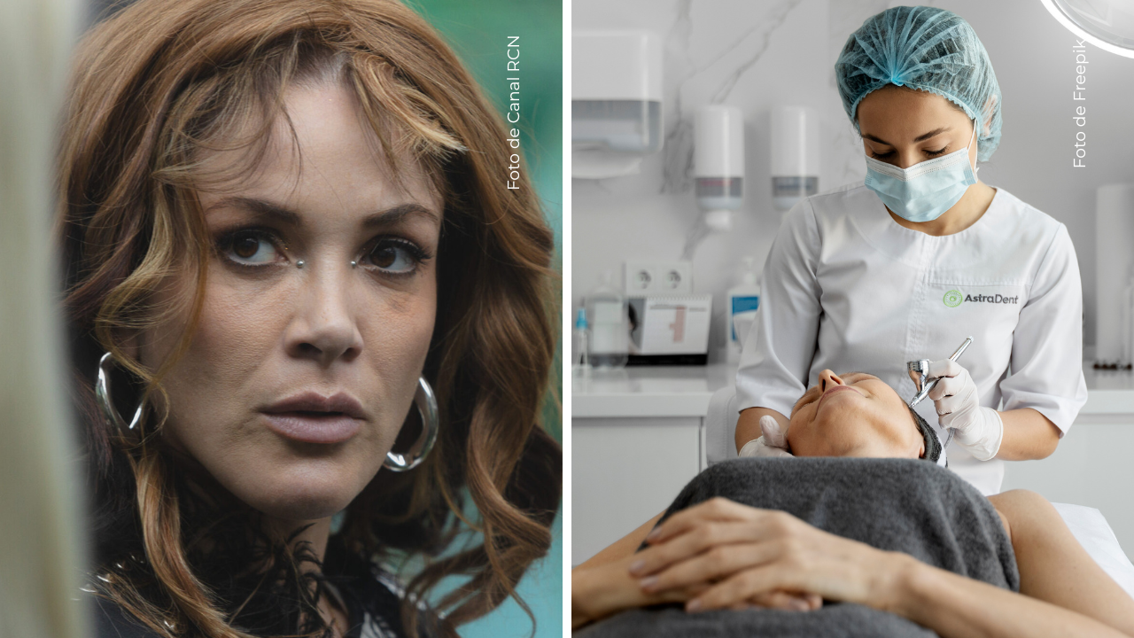 Nataly Umaña en La casa de los famosos Colombia 2024 - Mujer realizándose procedimiento estético.