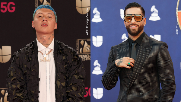 Así celebraron Blessd y Maluma el triunfo de Atlético Nacional contra Medellín