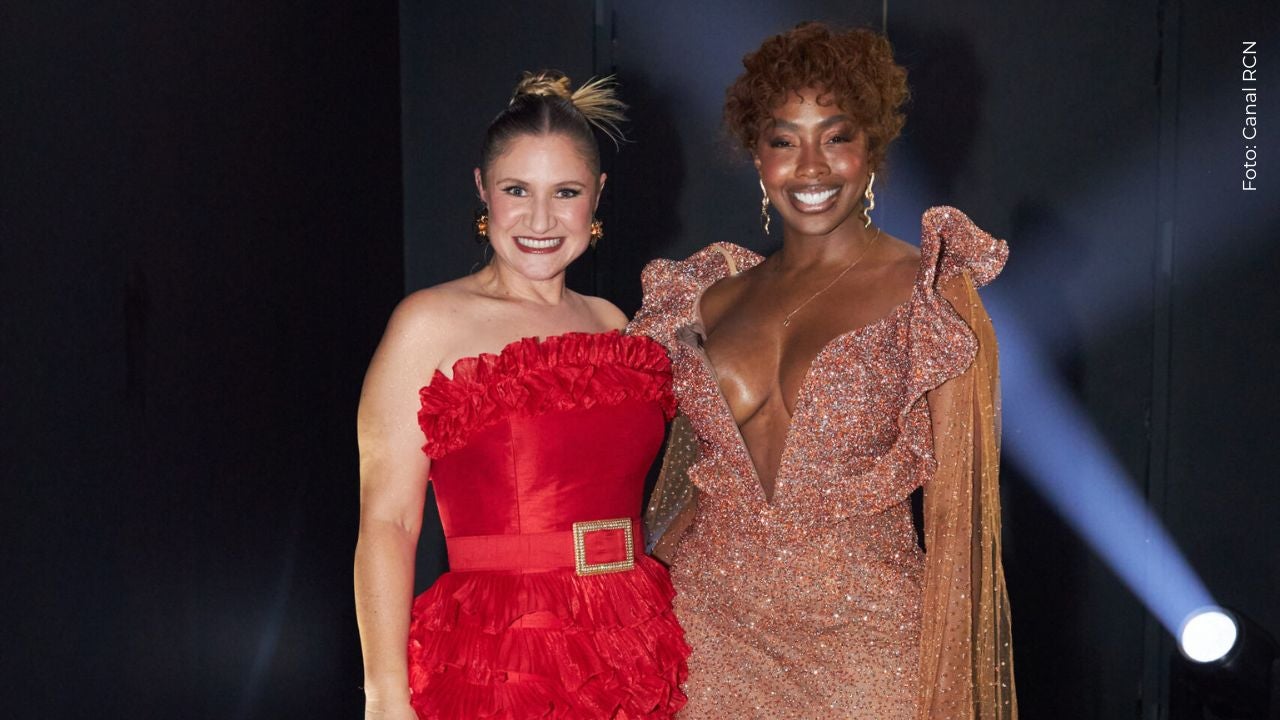 Vicky Berrio y Karen Sevillano en la final de La casa de los famosos Colombia 2025