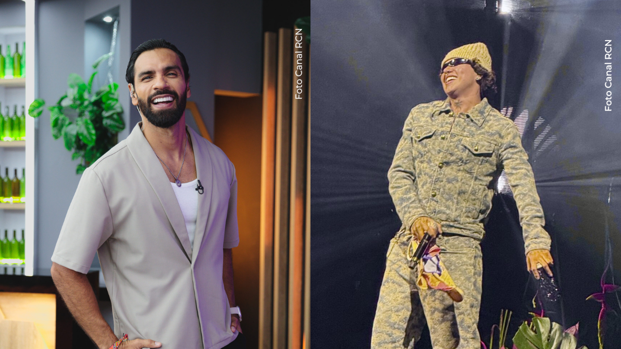 Salomón Bustamante en concierto de Beéle