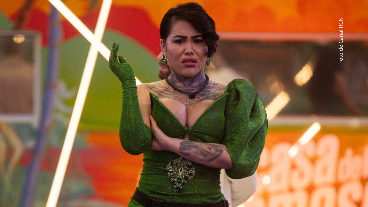 Yina Calderón en La casa de los famosos Colombia 2025.