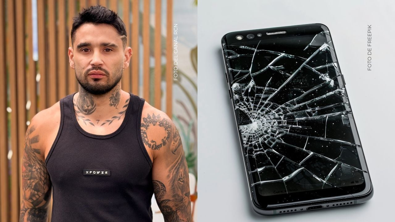 ¿Cómo se le cayó el celular a Tebi Bernal?
