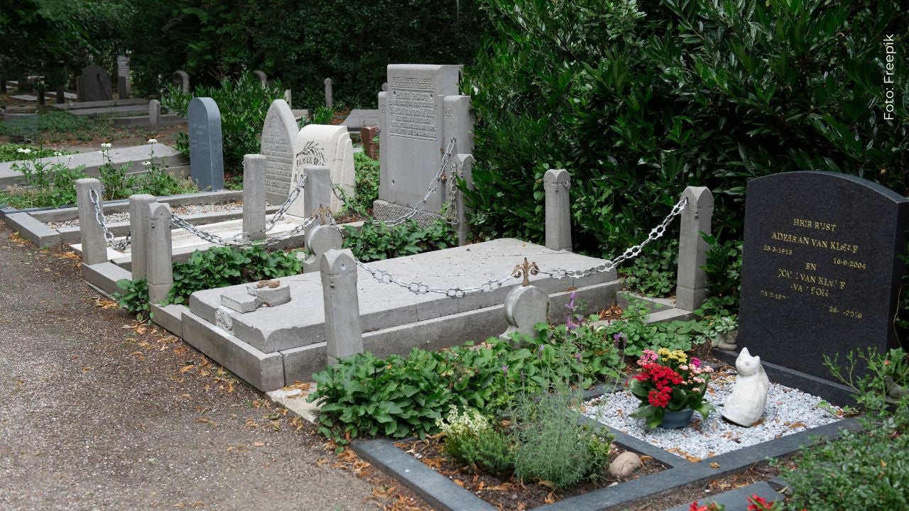 Imagen de un cementerio