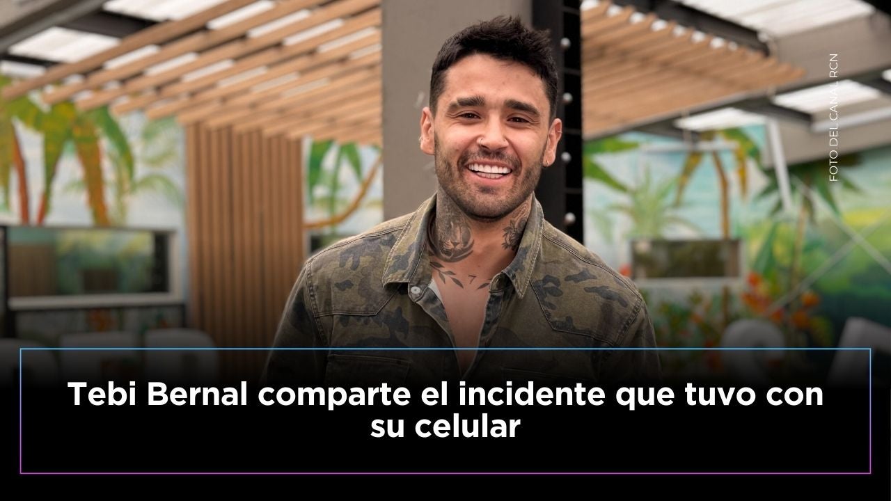 Tebi Bernal protagonizó incidente con su celular