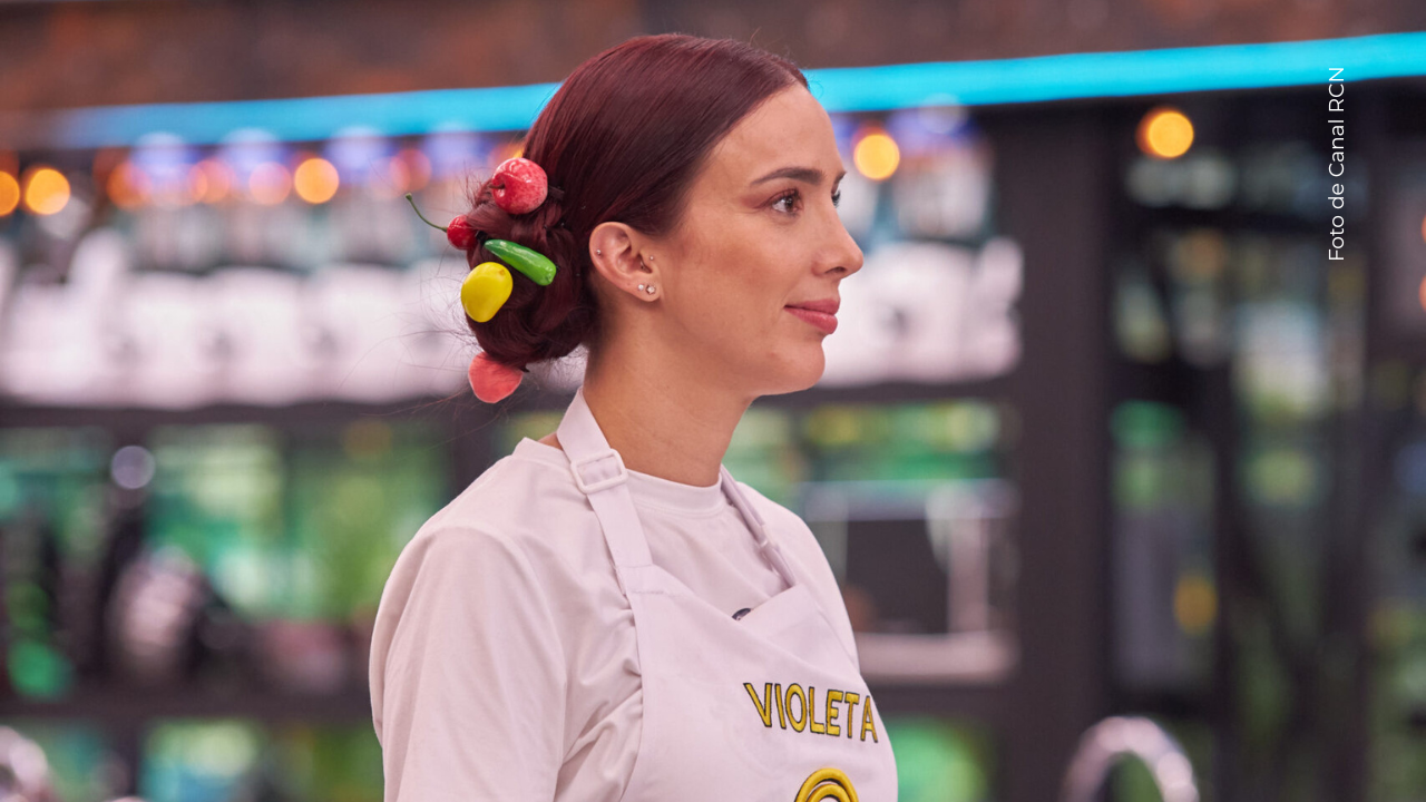 Violeta Bergonzi en MasterChef Celebrity 2025.