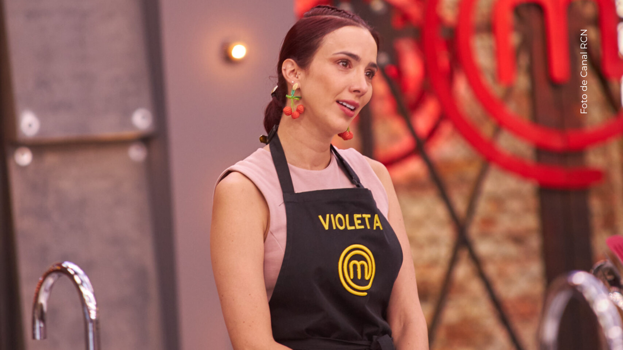 Violeta Bergonzi en MasterChef Celebrity 2025.