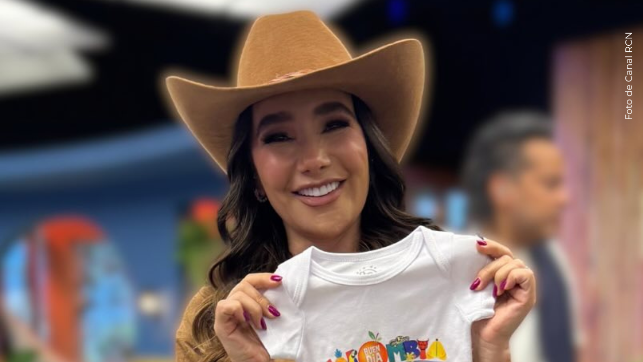 Paola Jara en Buen día Colombia.