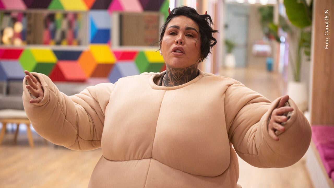 Yina Calderón, creadora de contenido, en La casa de los famosos Colombia 2025