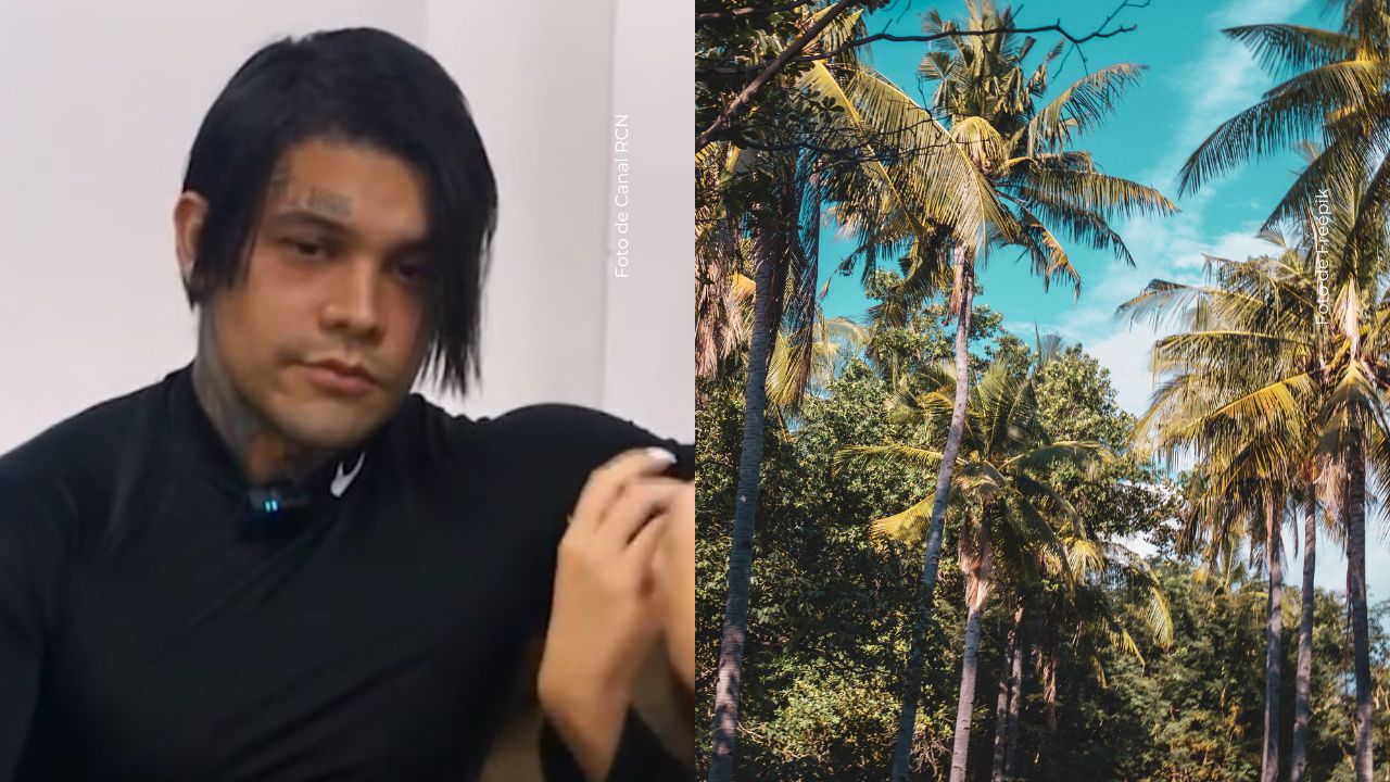 Yeferson Cossio sorprendió al interactuar con un animal exótico.