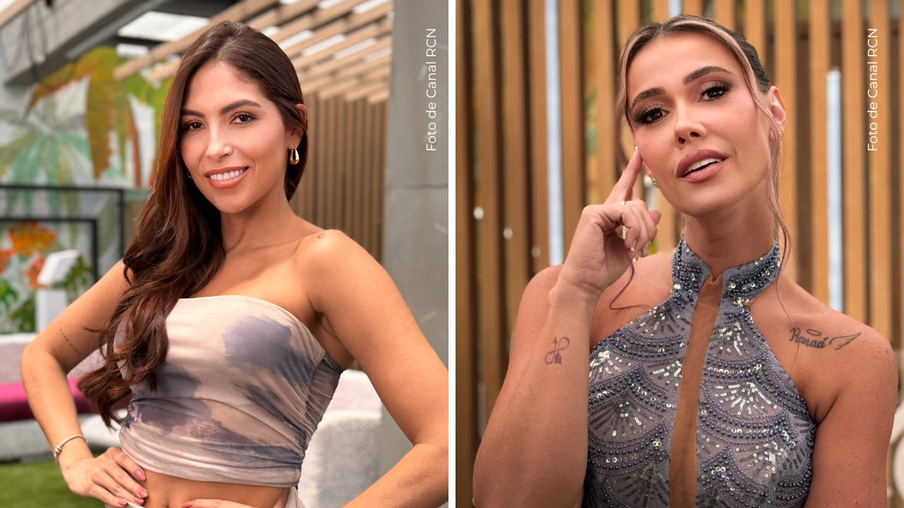 Lorena Altamirano y Manuela Gómez posan a la cámara.