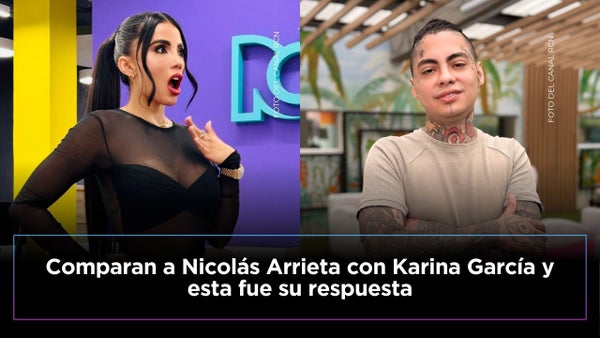Nicolás Arrieta es comparado con Karina García: así respondió el habitante de La casa de los famosos Colombia 3