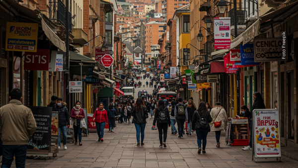 Viral | Extrema cantidad de compradores en pleno centro de Bogotá: no se puede ni caminar