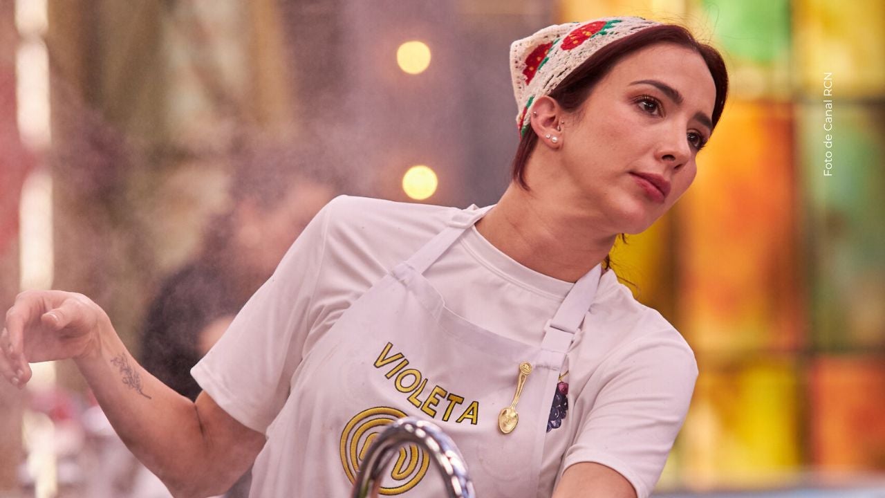 Violeta Bergonzi le responde con contundencia a un seguidor.