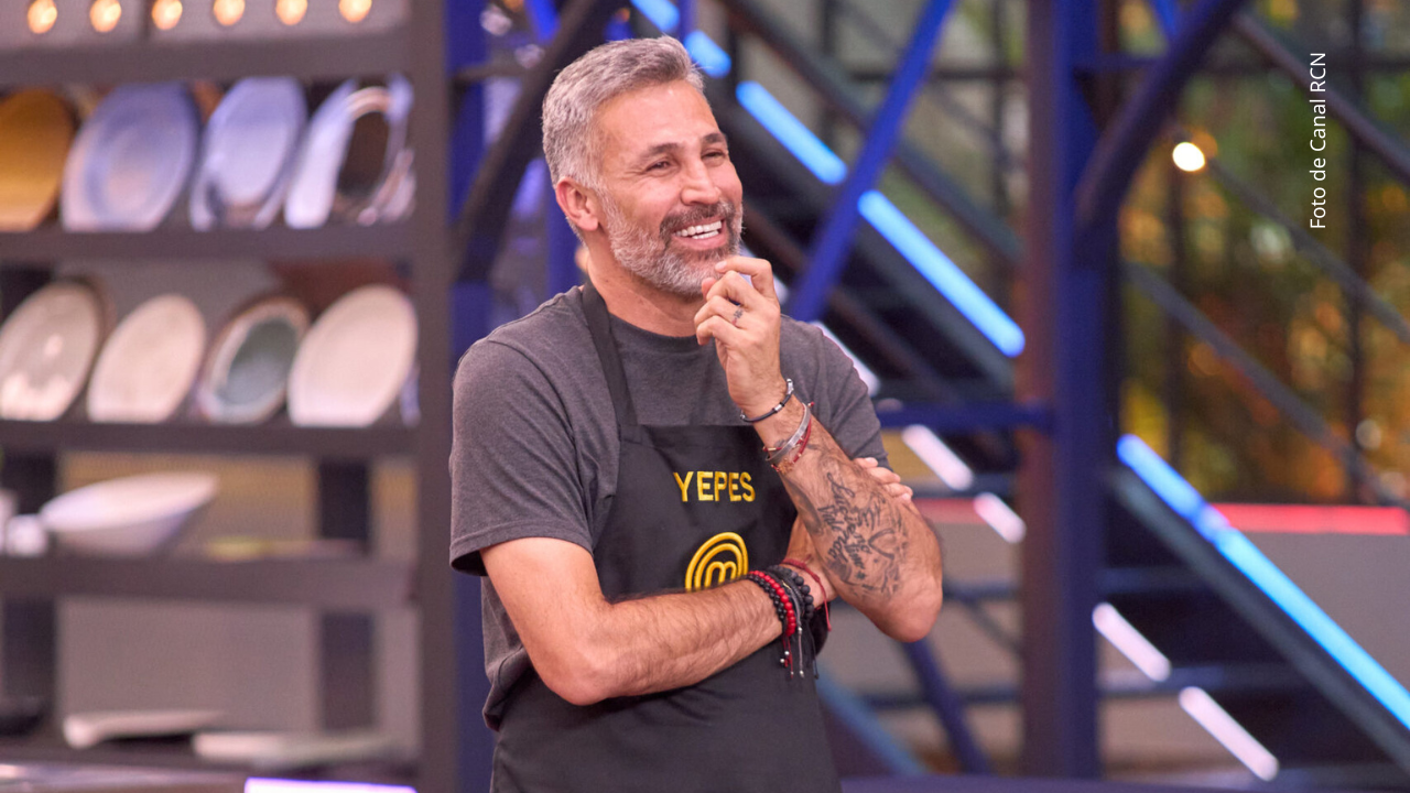 Mario Yepes en MasterChef Celebrity 2025.