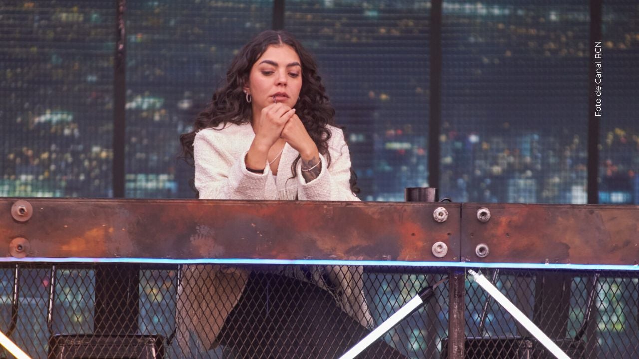 Valentina Taguado es conductora de un programa digital. 