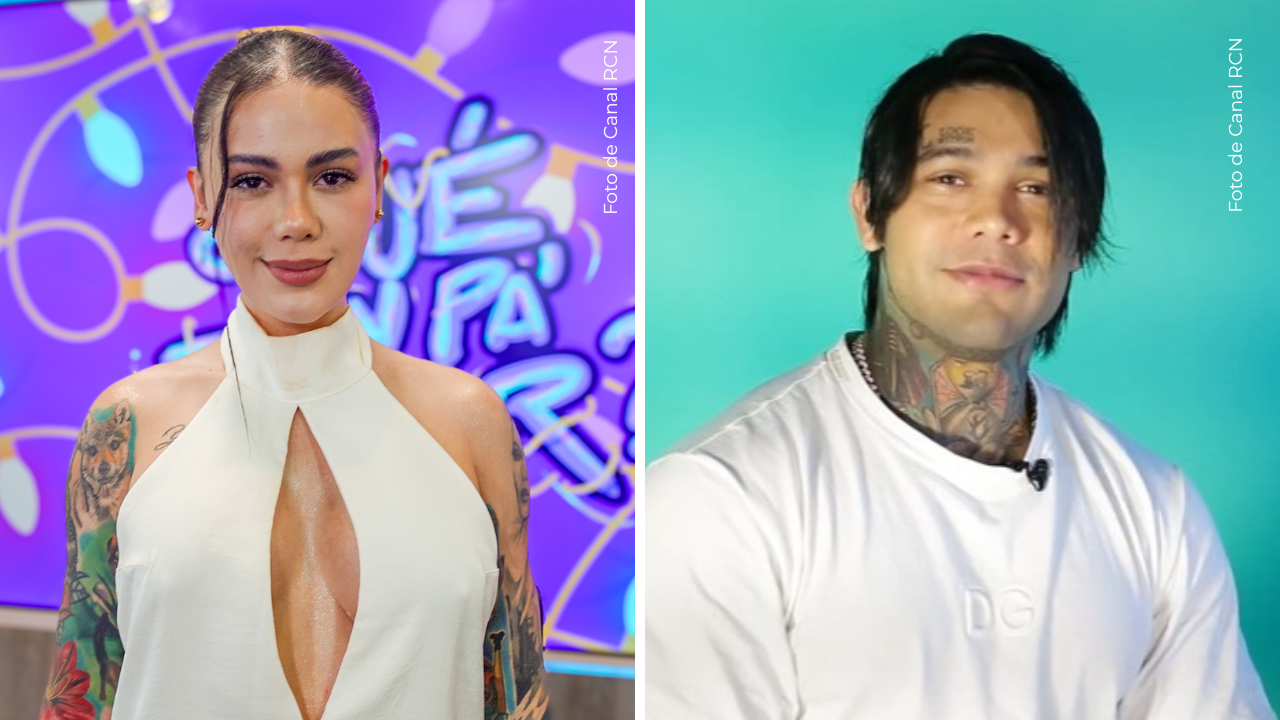 Cintia Cossio en Qué Hay Pa Dañar - Yeferson Cossio durante entrevista.