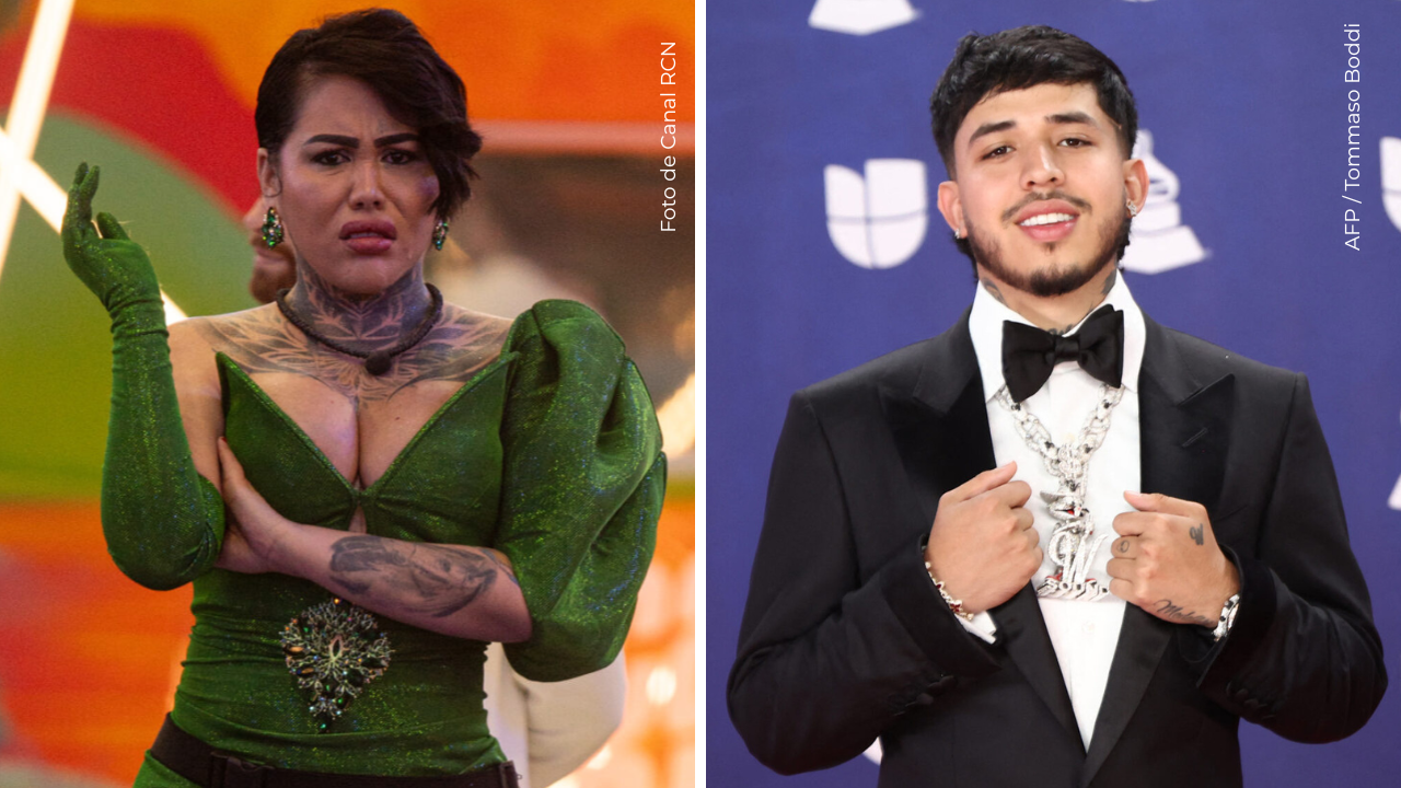 Yina Calderón en La casa de los famosos Colombia - WestCol en la gala de los Latin Grammy.