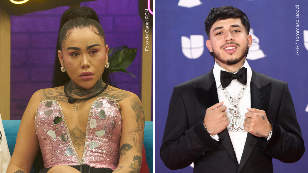 Yina Calderón en La casa de los famosos Colombia - WestCol en la gala de los Latin Grammy.