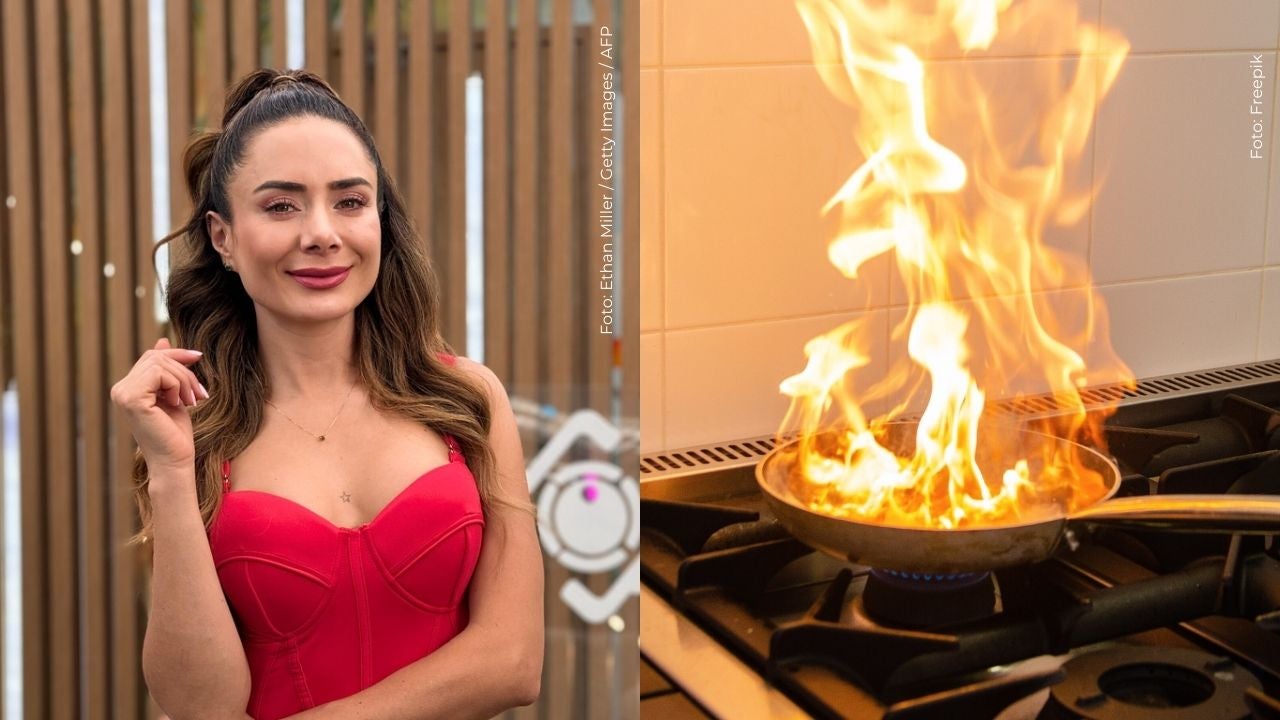 Johanna Fadul causó revuelo al tocar el sartén con la mano