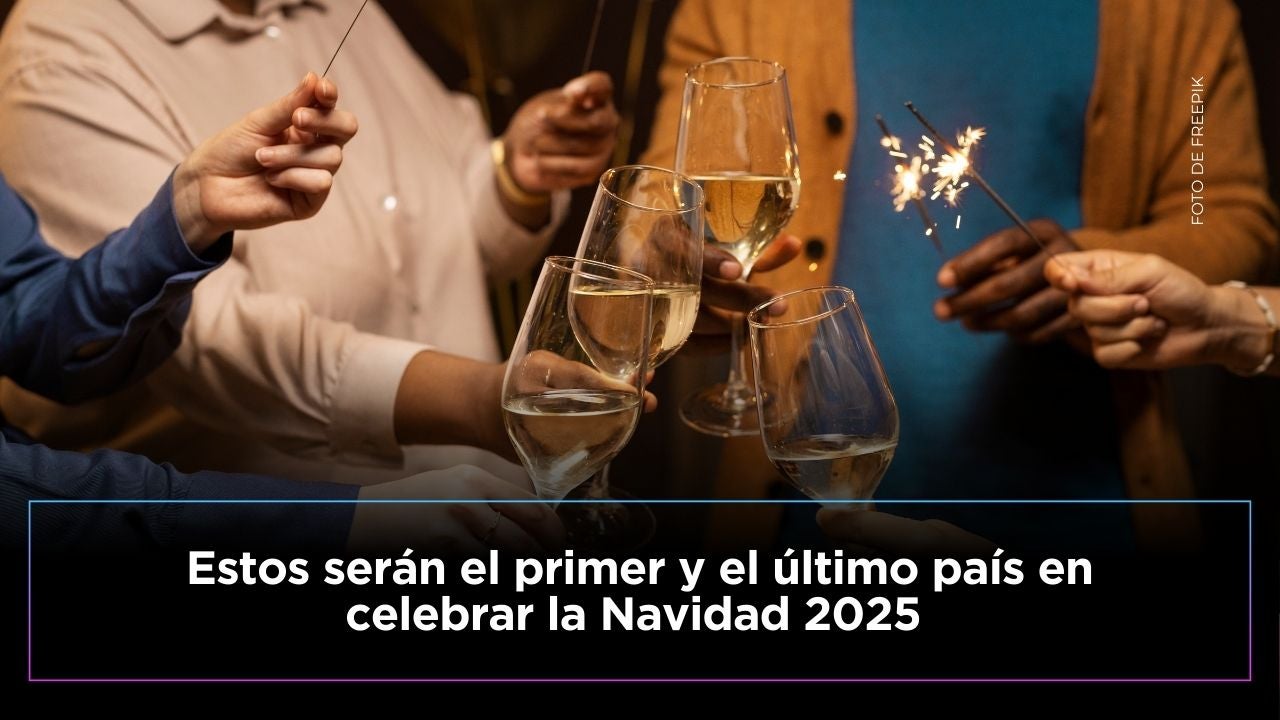 ¿Cuál será el primer país en celebrar la Navidad 2025?