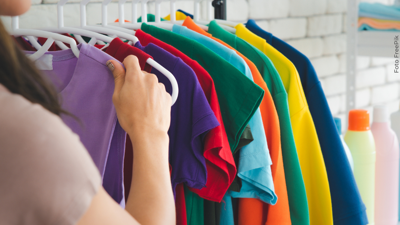 Ropa de colores año nuevo