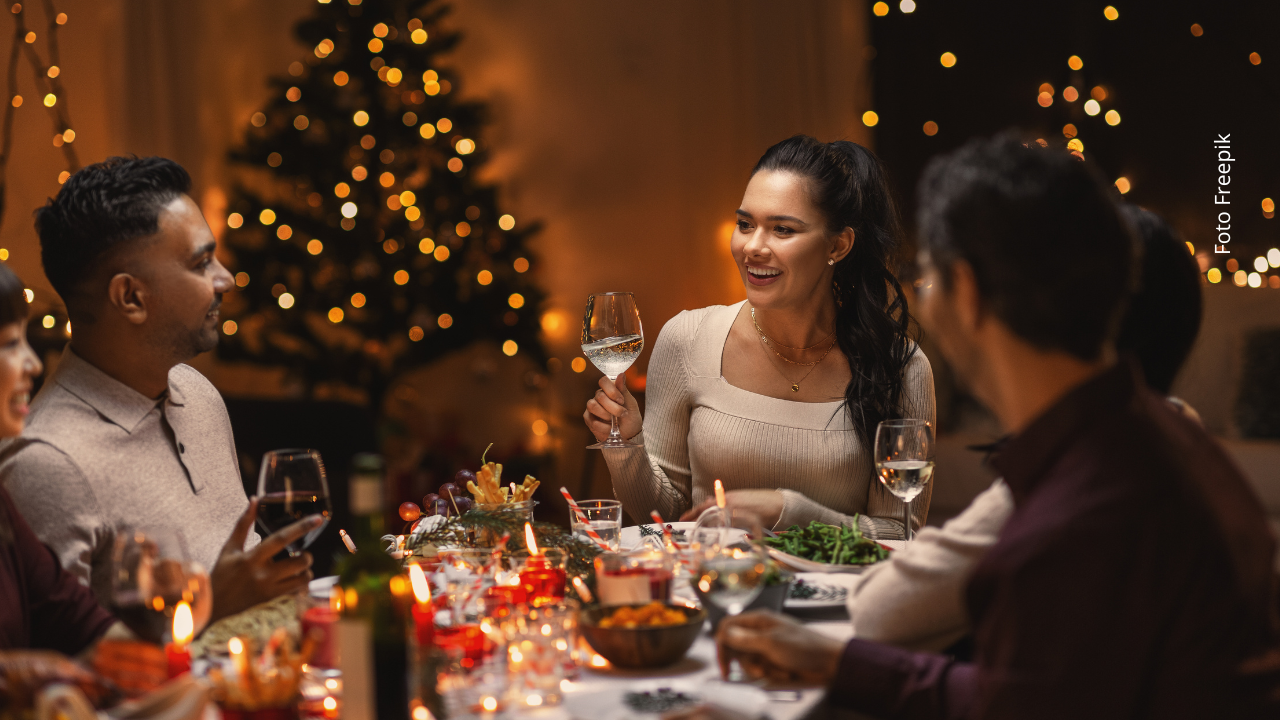 Disfrutar la cena de Año Nuevo es posible sin sentir pesadez ni malestar.