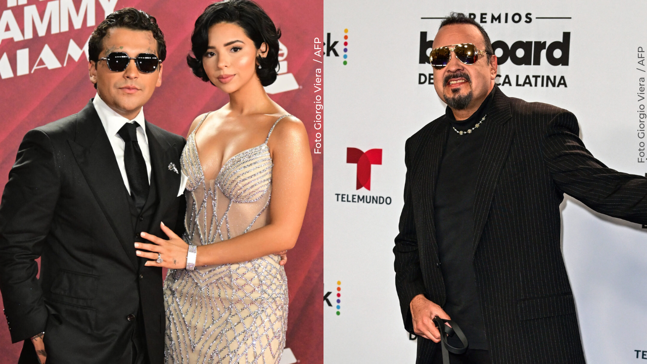 Pepe Aguilar llamó "yerno" a Christian Nodal.