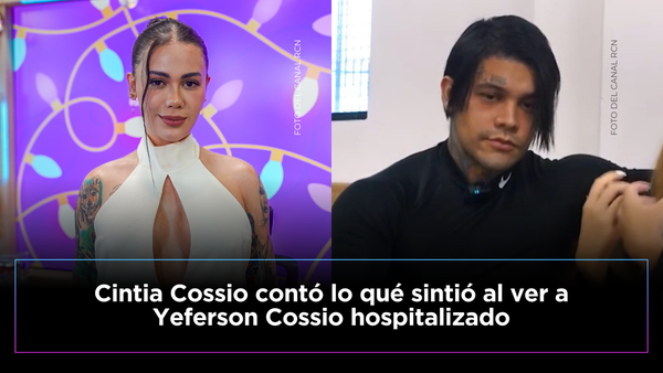 Cintia Cossio rompió el silencio tras ver a Yeferson Cossio hospitalizado: “No imagina lo que sentí” Cintia Cossio rompió el silencio tras ver a Yeferson Cossio hospitalizado: “No imagina lo que sentí”