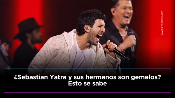 Sebastián Yatra mostró el curioso parecido que tiene con sus hermanos: ¿son gemelos? Sebastián Yatra mostró el curioso parecido que tiene con sus hermanos: ¿son gemelos?