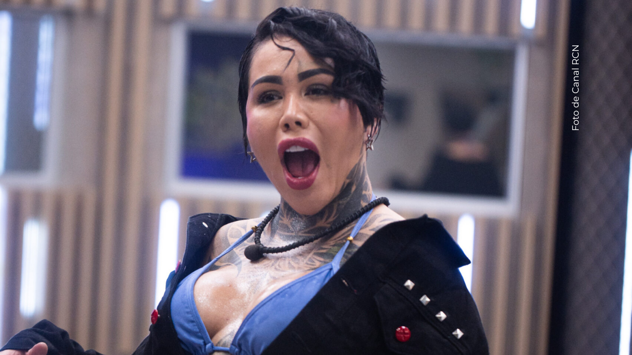 Yina Calderón en La casa de los famosos Colombia 2025.