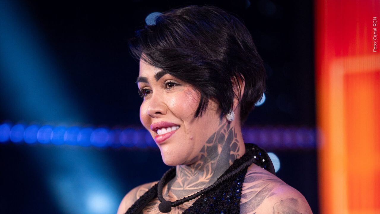 Yina Calderón, esta vez, sí se mostró de acuerdo con los años viejos sobre ella.