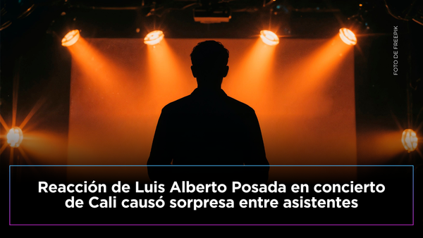 Luis Alberto Posada sorprendió en concierto de Cali con inesperada reacción: "no puedo más" Luis Alberto Posada sorprendió en concierto de Cali con inesperada reacción: "no puedo más"
