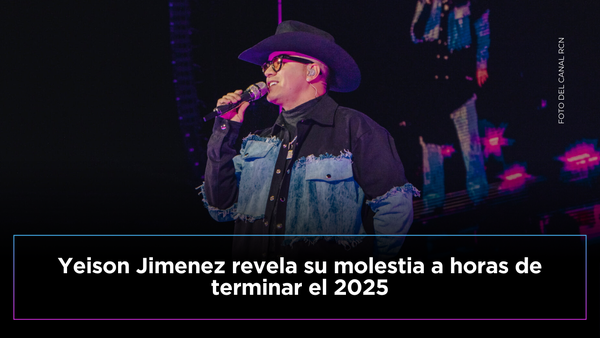 Yeison Jiménez terminó el 2025 molesto: esta fue la razón de su descontento