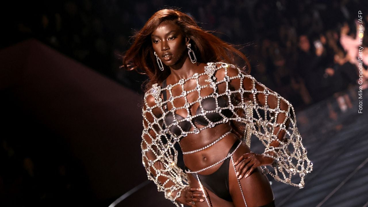 Anok Yai, modelo egipcia en Victoria's Secret