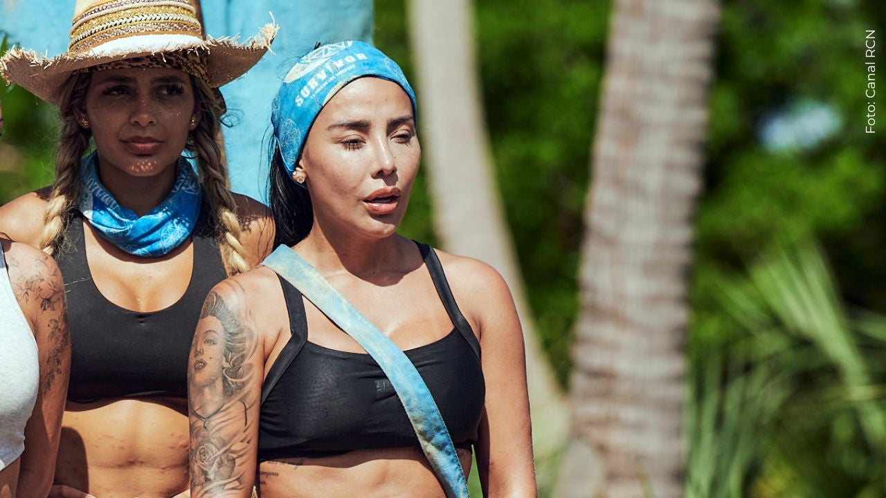 Marcela Reyes en Survivor, la isla de los famosos