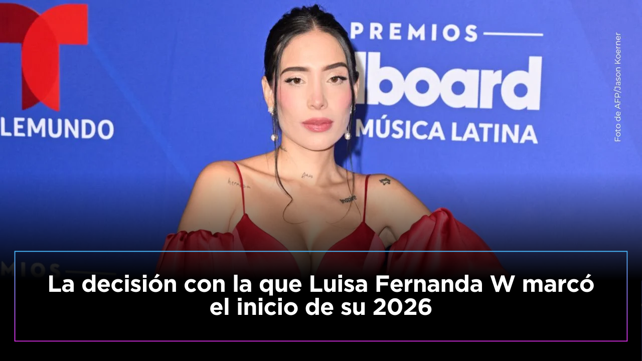 Luisa Fernanda W sorprendió al revelar la decisión con la que arrancó el 2026