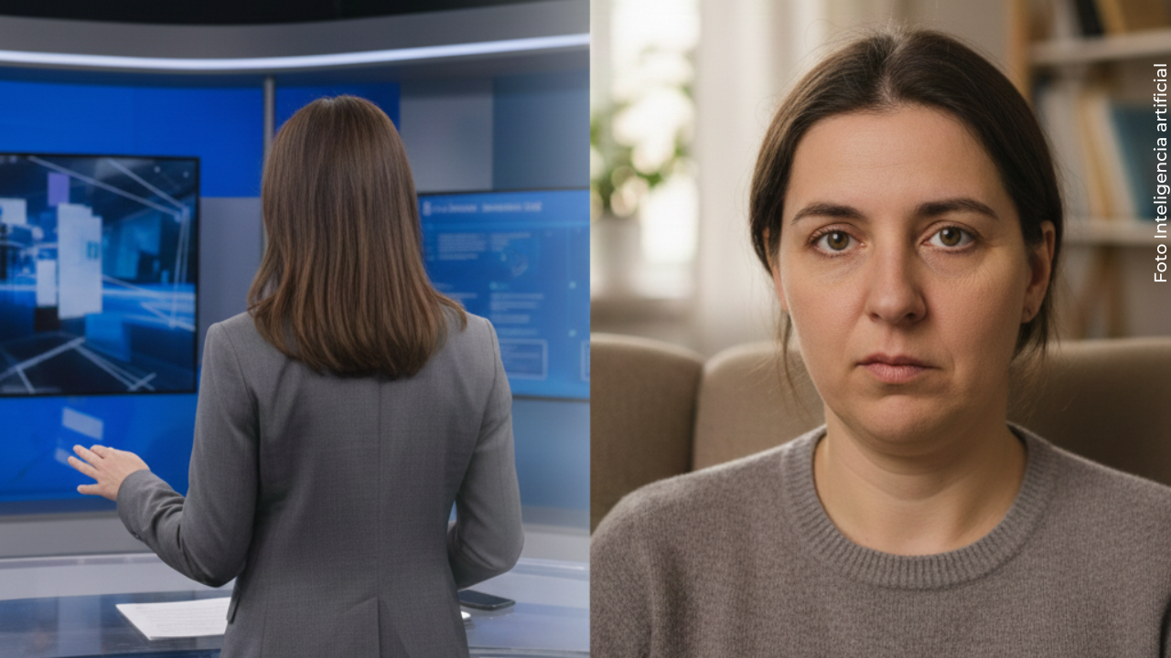 Reconocida presentadora reveló que sufre de parálisis facial.