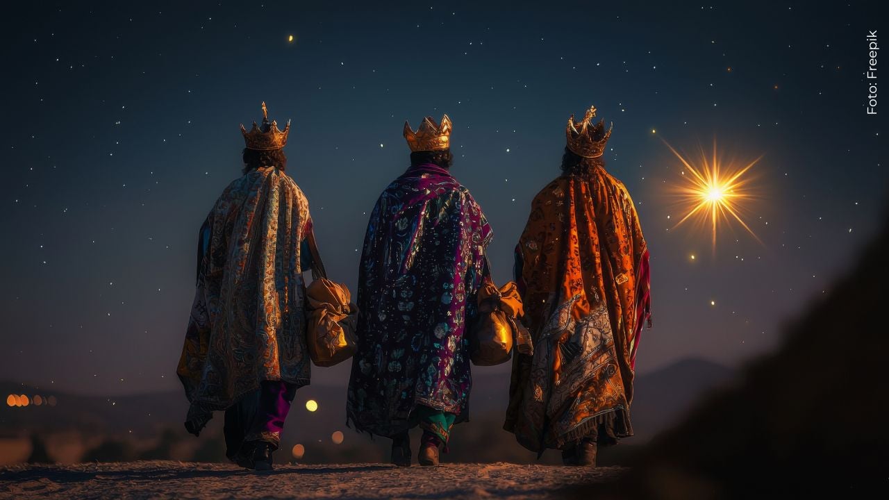 Imagen de los tres Reyes Magos