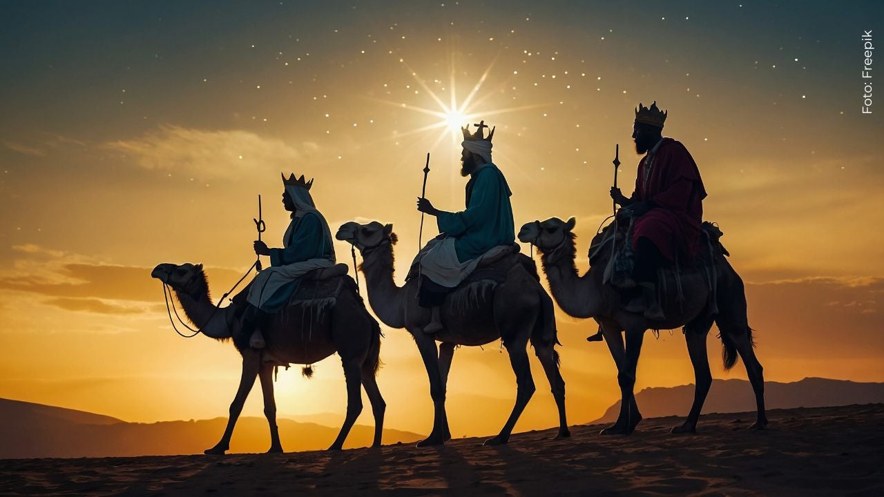 Imagen de los tres Reyes Magos